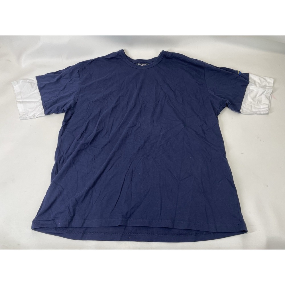 Polo Sport Ralph Lauren Flip Sleeve Shirt Mens Size 2XL‎ Blue